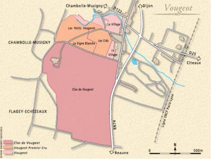 Exclusieve Bourgogne: Clos de Vougeot