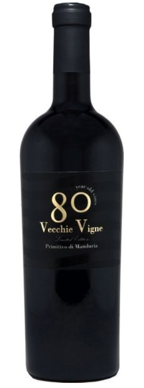 Je proeft de zon in deze wijn uit 1 van de 5 zuid Italiaanse streken in deze 80 Vecchi Vigne