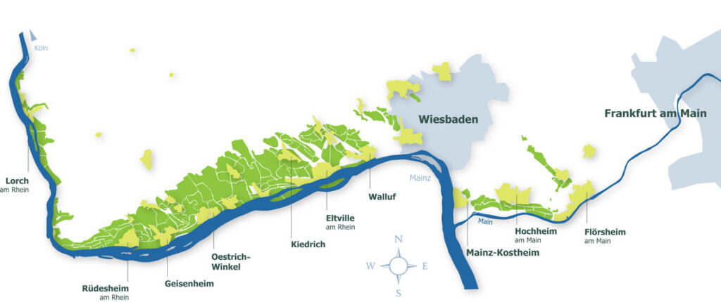 Rheingau wijn regio