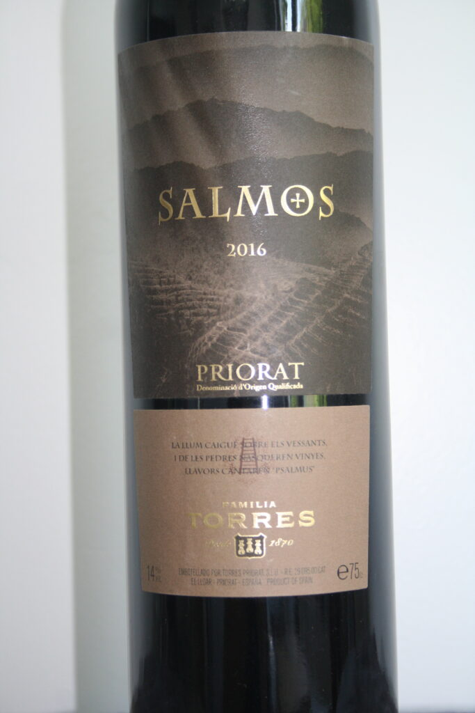 Sensationeel complexe wijn uit Catalunya Salmos Priorat