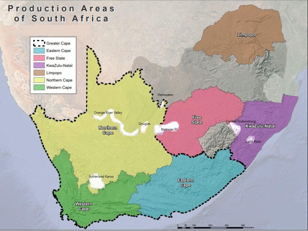 Onconventioneel Noord Kaap en andere regio's