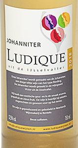 Ludique Johanniter een van de hybride druivensoorten voor een mooi en goede wijn