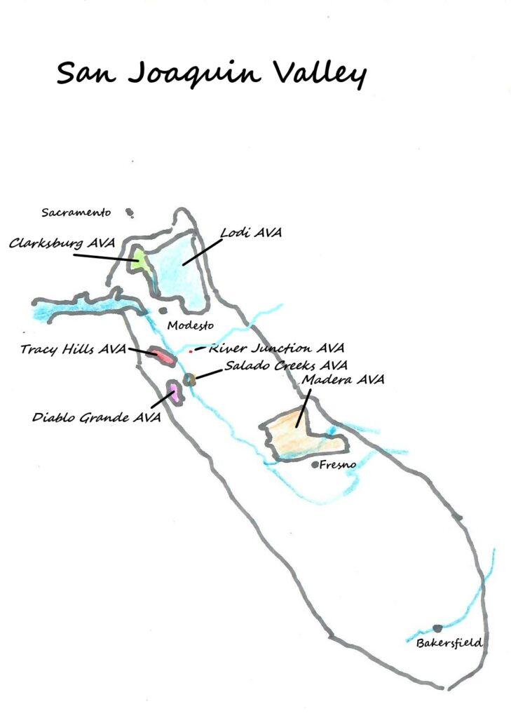 Massa productie in San Joaquin Valley