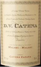 DV Catena Malbec Zapata