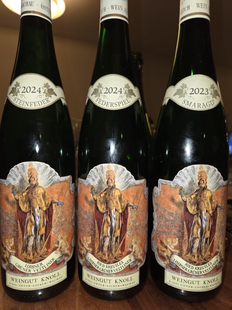 Proefervaring bij Weingut Knoll een verticale proeverij